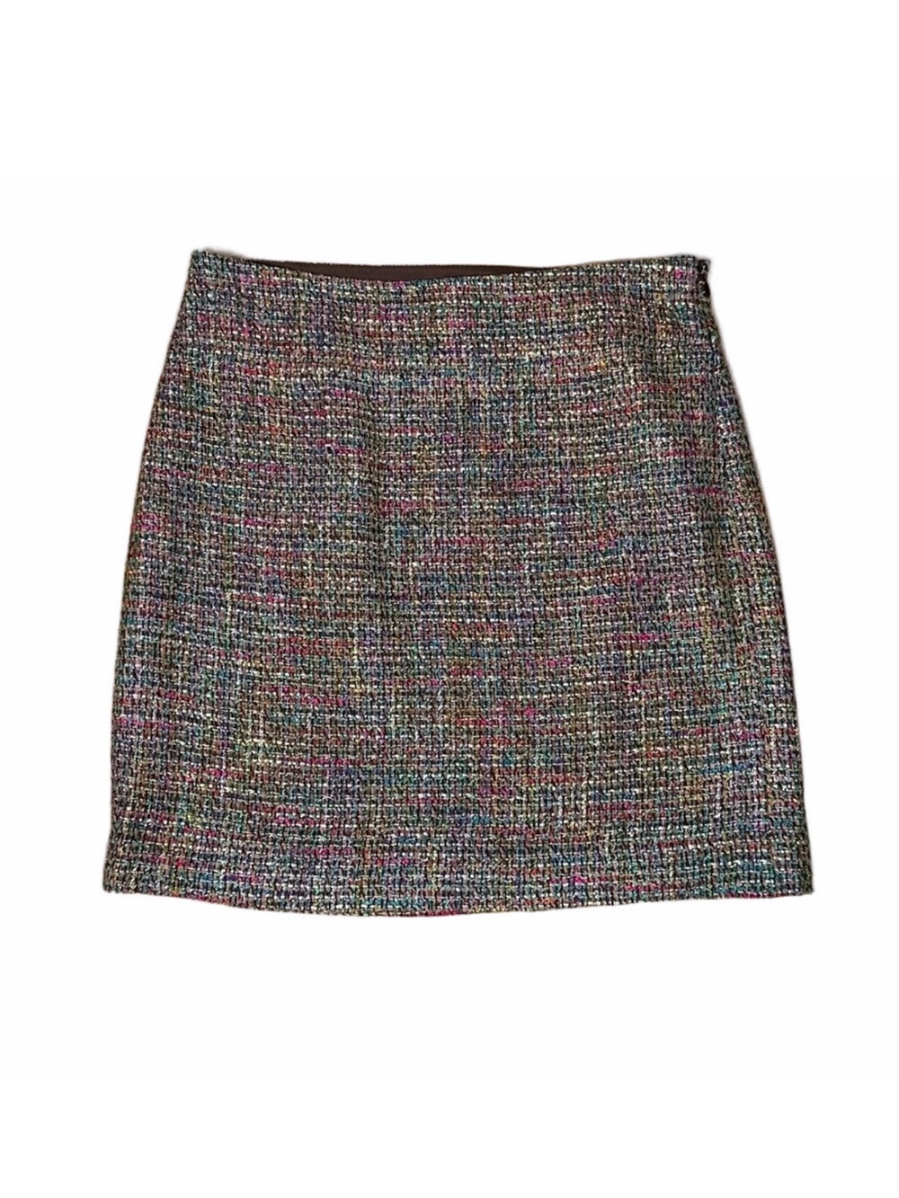 Loft Preppy Mini skirt Black Pink Blue Size 2